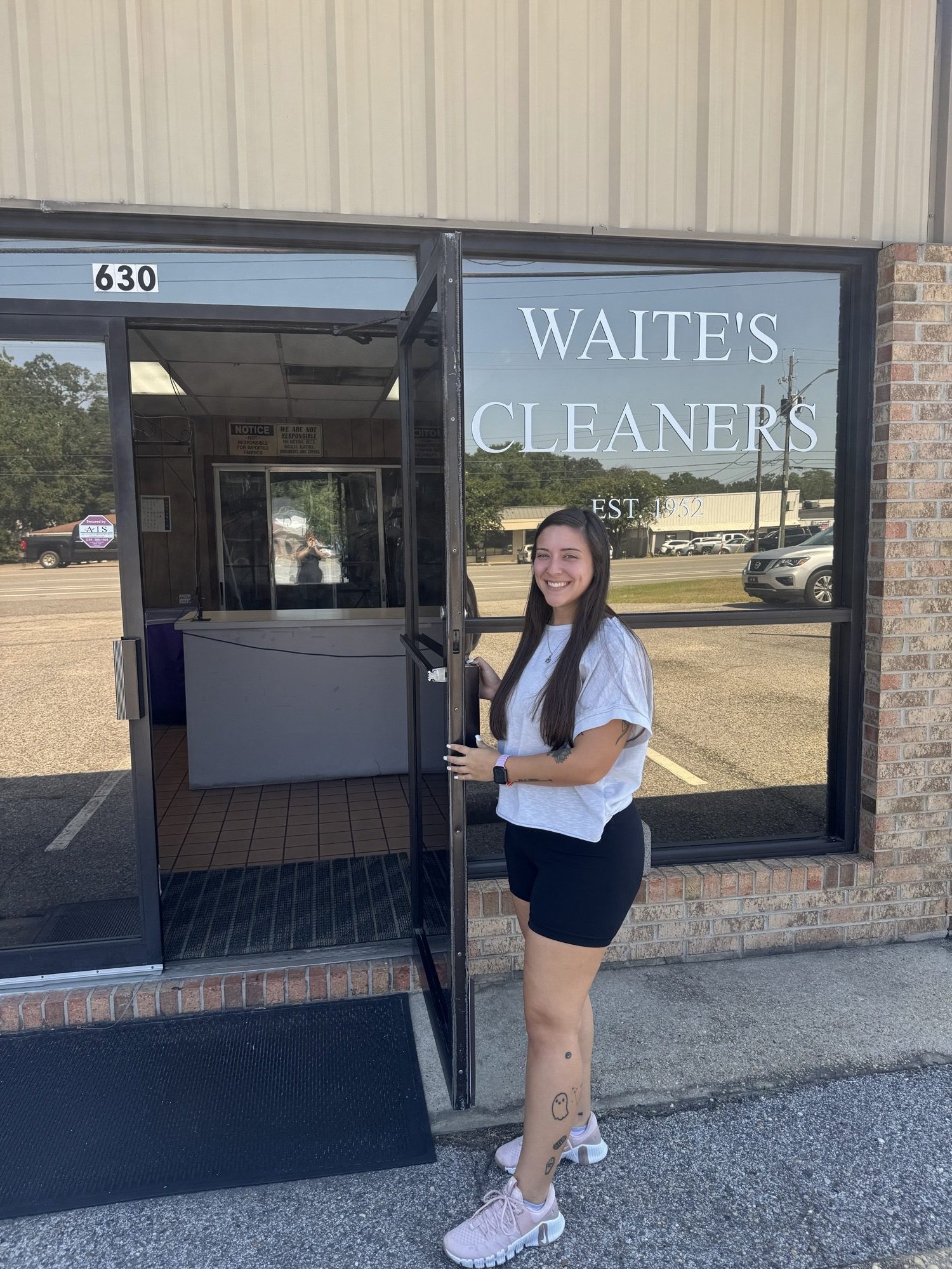 The Waite's Cleaners team